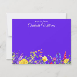 ワイルドフラワーノートカード ノートカード