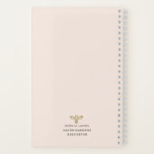 ワイルドフラワーノートリトルビー養蜂家 ノートブック (裏面)