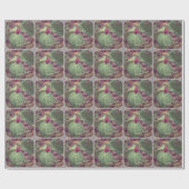 ワイルドフラワーハッピーイースター ラッピングペーパー (フラット)