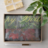 ワイルドフラワーハッピーバースデー 薄葉紙 (ギフト)