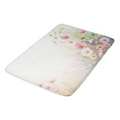 ワイルドフラワーバスマットコテージコアバスルーム敷物 バスマット (アングル)