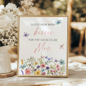 ワイルドフラワーバタフライガーデンどのように多くのキス ポスター