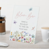 ワイルドフラワーバタフライガーデン開花バー 台座サイン (インサイチュ)