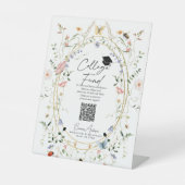 ワイルドフラワーバタフライビー卒業大学基金 台座サイン (正面)