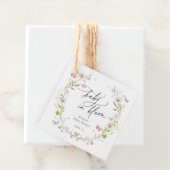 ワイルドフラワーバタフライリースベビーイン開花 フェイバータグ (インサイチュ)