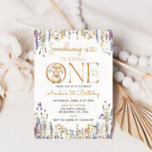 ワイルドフラワーバニーが1歳の誕生日を迎える