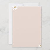  ワイルドフラワーバニー招待状 招待状 (裏面)