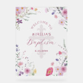 ワイルドフラワーバプテスマ アクリルサイン (正面)