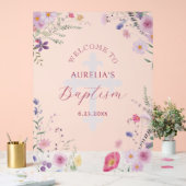 ワイルドフラワーバプテスマ アクリルサイン (ウェディング)