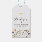 ワイルドフラワーバプテスマ ギフトタグ (正面)