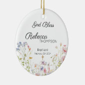 ワイルドフラワーバプテスマ セラミックオーナメント (右)