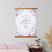 ワイルドフラワーバプテスマ 吊り下げ型タペストリー (寝室)