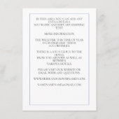 ワイルドフラワーバードパ縁どステルホワイト詳細かわいらし エンクロージャーカード (裏面)