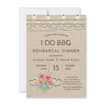 ワイルドフラワーバーラップI DO BBQリハーサルディナー