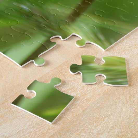 ワイルドフラワーパズルインディアン毛布フラワーレッドフラワー ジグソーパズル (側面)