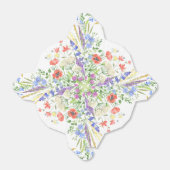 ワイルドフラワーパターン フェイバーボックス (折り畳みなし)