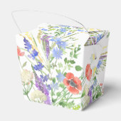 ワイルドフラワーパターン フェイバーボックス (裏面サイド)