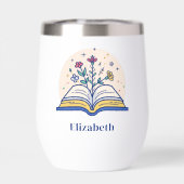 ワイルドフラワーパーソナライズされたブッククラブ (背面)