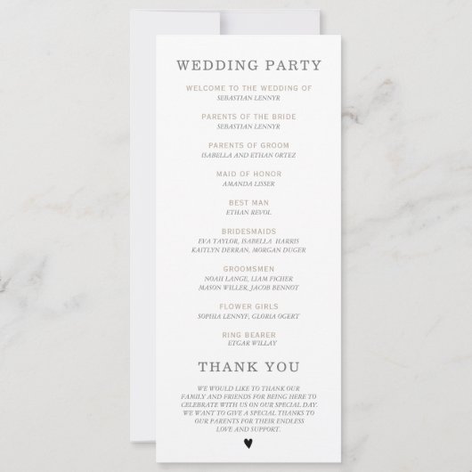 ワイルドフラワーパーソナライズされたボホ計画テンプレート 招待状 (裏面)