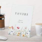 ワイルドフラワーパーティーの好意 台座サイン (インサイチュ)