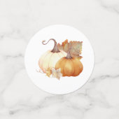 ワイルドフラワーパーティーアニマルサファリ誕生日 コンフェッティ (スモール正面)