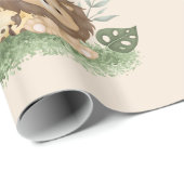 ワイルドフラワーパーティーアニマルサファリ ラッピングペーパー (ロールコーナー)