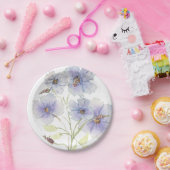 ワイルドフラワーパーティープレート ペーパープレート (パーティー)