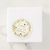 ワイルドフラワービー ブライダルシャワープレゼントタグ フェイバータグ (インサイチュ)