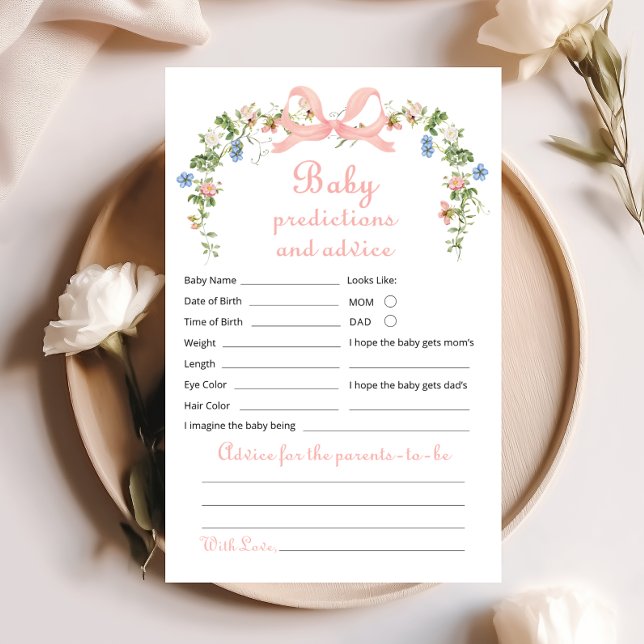 ワイルドフラワーピンクボウベビー予測とアドバイス (クリエイターアップロード済み)