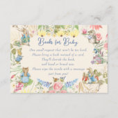 ワイルドフラワーピーターうさぎの本ベビー エンクロージャーカード (正面)