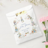 ワイルドフラワーピーターうさぎの赤ちゃんシャワー フェイバーバッグ (封をした状態)