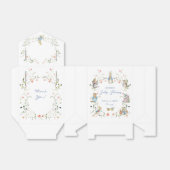 ワイルドフラワーピーターうさぎの赤ちゃんシャワー フェイバーボックス (折り畳みなし)