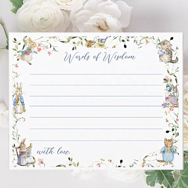 ワイルドフラワーピーターうさぎ言葉の知恵のアドバイス (クリエイターアップロード済み)