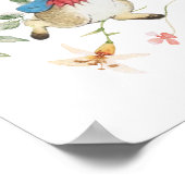 ワイルドフラワーピーターザラビットバースデーパーティーへようこそ ポスター (角)