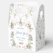 ワイルドフラワーピーターザラビットベイビーシャワーお願いボックス フェイバーボックス (オープン)