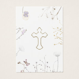 ワイルドフラワーファースト聖体記念カード