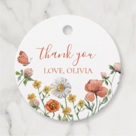 ワイルドフラワーファースト誕生日ありがとう フェイバータグ