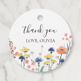 ワイルドフラワーファースト誕生日ありがとう フェイバータグ