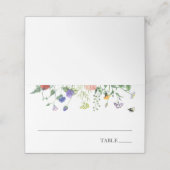 ワイルドフラワーフィールドとブンブン蜂の名札 プレイスカード (外部開封)