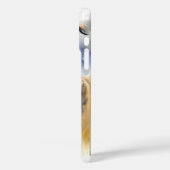 ワイルドフラワーフィールドのFAWN & WHITE GREYHOUND Case-Mate iPhoneケース (裏面 / 左)