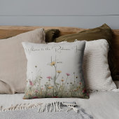 ワイルドフラワーフィールドカントリーファミリーホームカスタムフローラ クッション