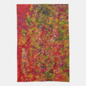 ワイルドフラワーフィールド絵画ズ – キッチンタオル (縦)
