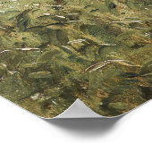 ワイルドフラワーフィールド絵画ヴィンテージ ポスター (角)