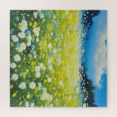 ワイルドフラワーフィールド。 ジグソーパズル (横)