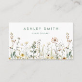 ワイルドフラワーフィールド 名刺 (正面)