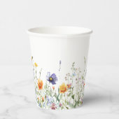 ワイルドフラワーフィー結婚ルド 紙コップ (右)