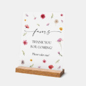 ワイルドフラワーフェイバー アクリルサイン (傾斜)