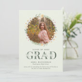 ワイルドフラワーフォトガール卒業発表 案内状 (スタンド正面)