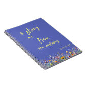 ワイルドフラワーフォトノートブックのように強力で無料 ノートブック (右側)