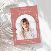 ワイルドフラワーフォトハイスクール卒業パーティー 招待状